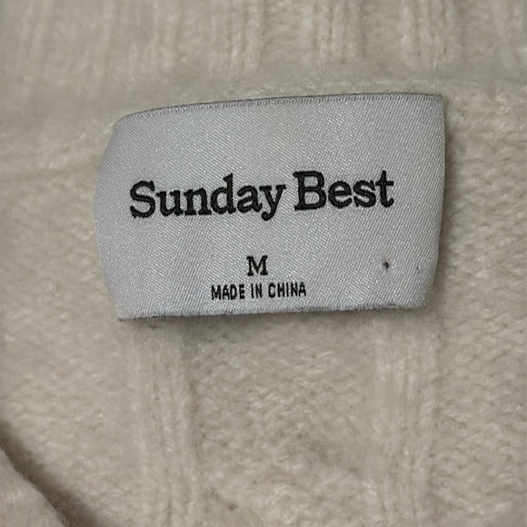 Sunday Best Moss Sweater EUC M - Picture 2 of 8